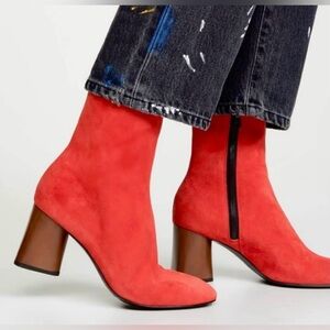Rag & Bone Fei Suede Ankle Boots, Size 37